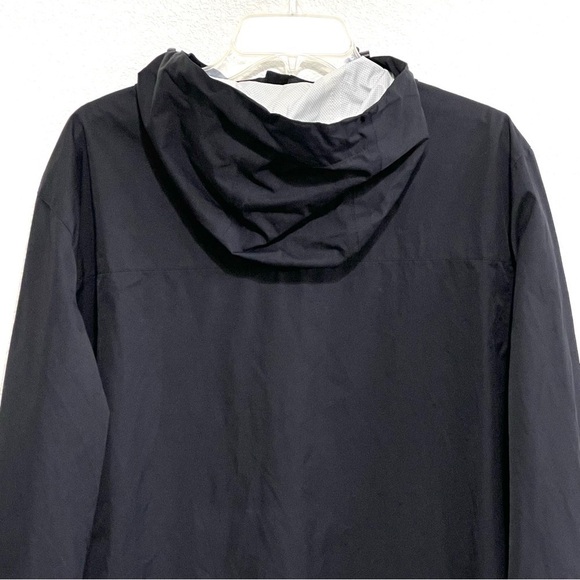 Paradox Woman Black Hood Rain Windbreaker Lightweight Winter Jacket Size L - Picture 5 of 12